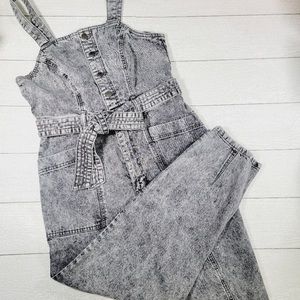 Universal threads stone washed overalls jumpsuit